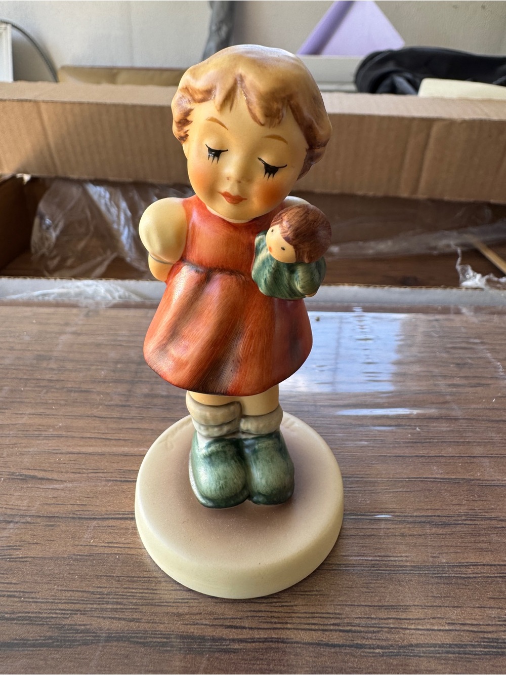 Hummel Girl Figurine Puppet Princess